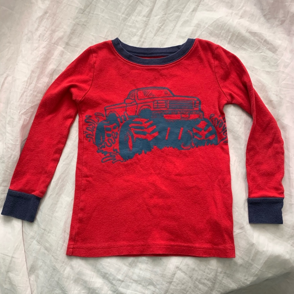 little boys pajama top